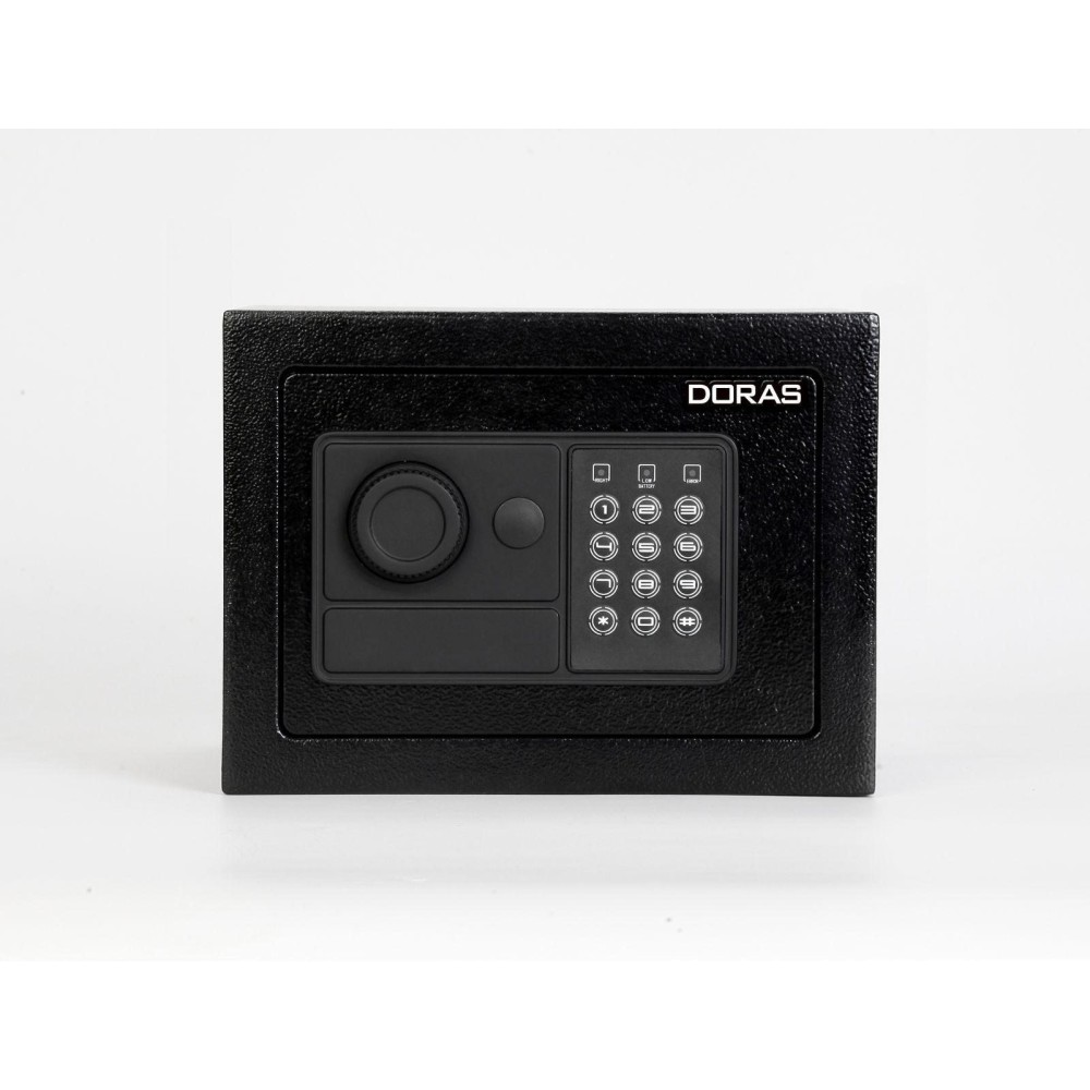 Doras Elektronik Şifreli ve Anahtarlı Çelik Kasa / 17 Serisi Ev ve Otel Tipi