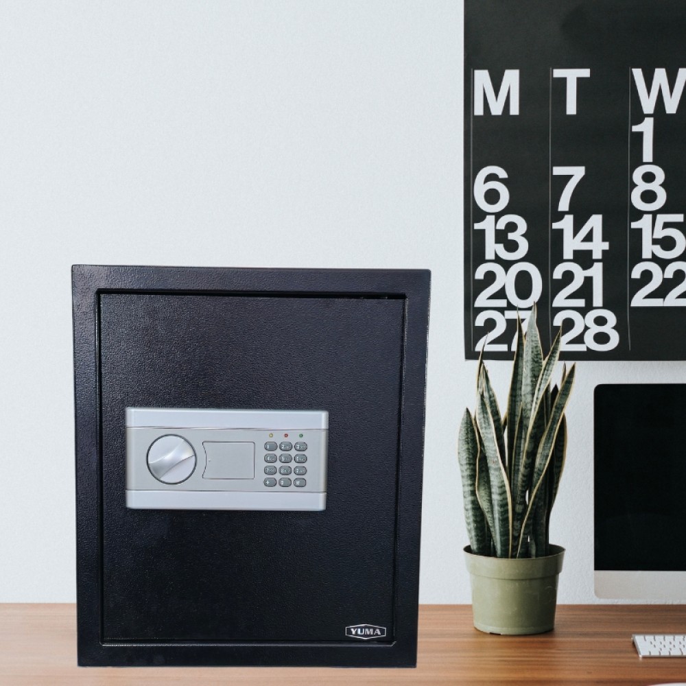 Yuma YM-801-XL Elektronik Şifreli ve Anahtarlı Çelik Kasa – Ürün Açıklaması