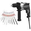 Black + Decker Silver Series BEH71A40SK-QS 710 W Kablolu Darbeli Matkap