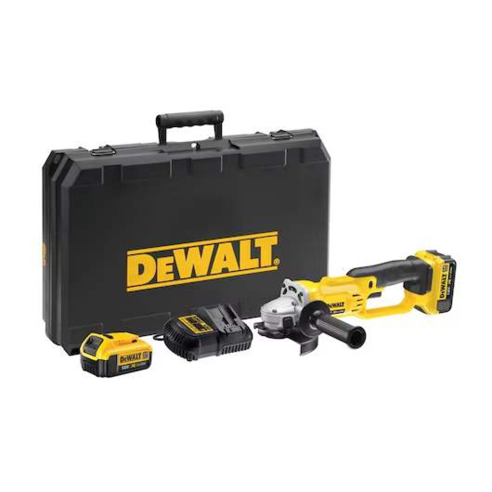 Dewalt DCG412M2-QW 18V 4Ah 125Mm Li-Ion Akü Avuç Taşlama