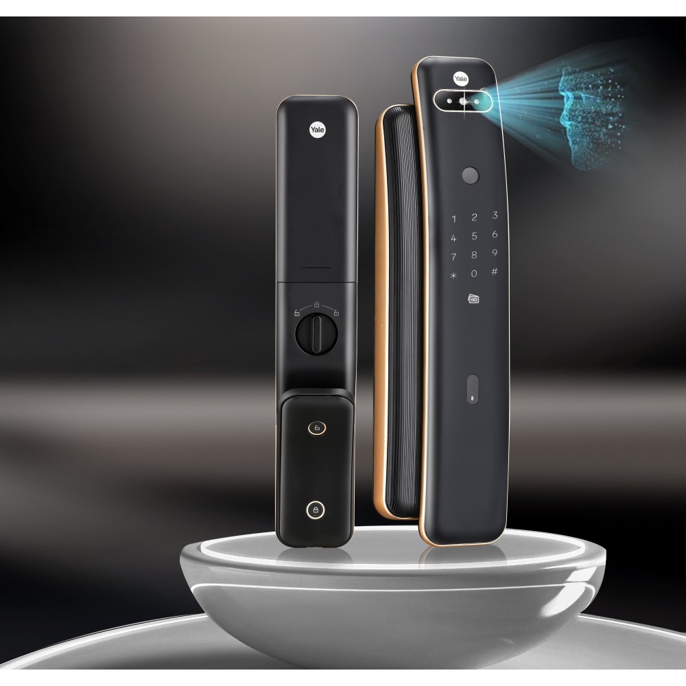 Yale Luna Pro+ Yüz tanıma ve parmak İzli akıllı kilit