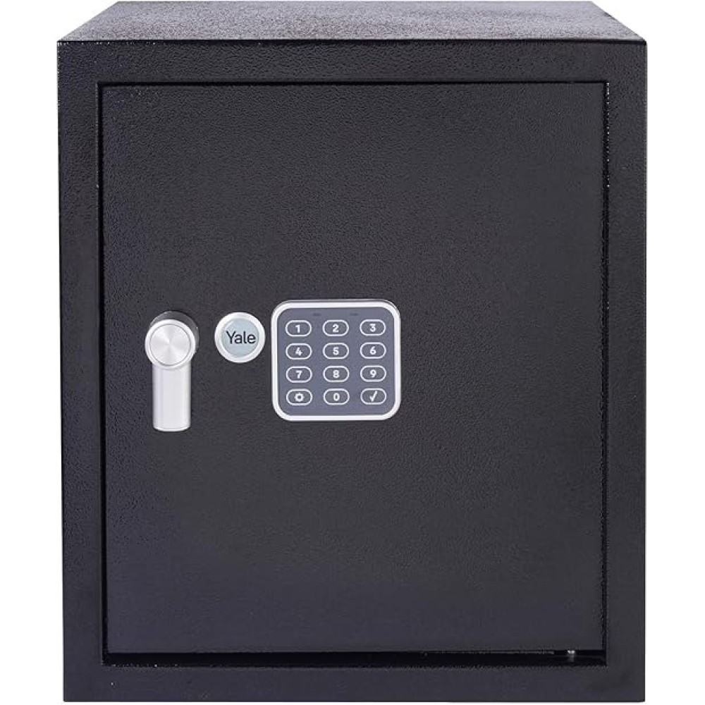 Yale YEC/390/DB2 Alarmlı Kollu Kasa - Ofis Tipi - Siyah
