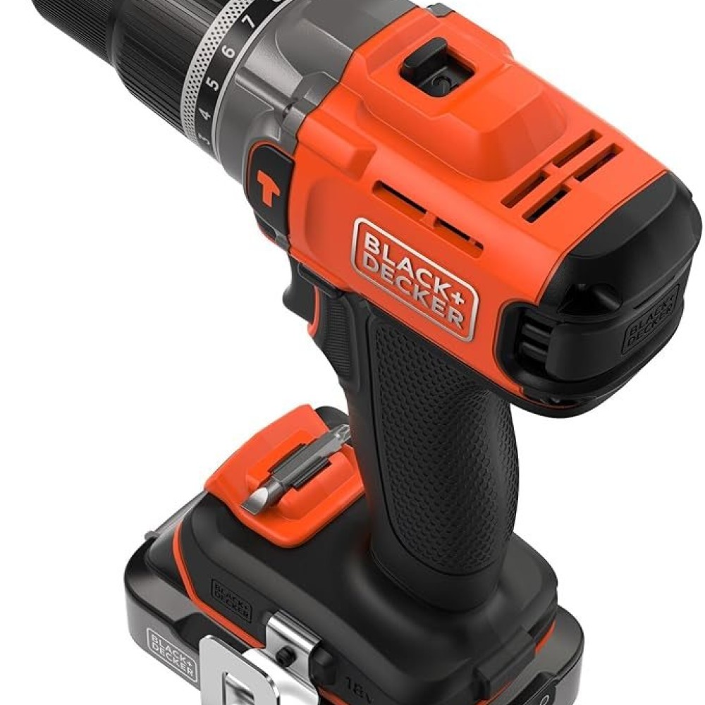 Black+Decker BCD383D1XK-QW 18V POWERCONNECT Kablosuz Darbeli Matkap