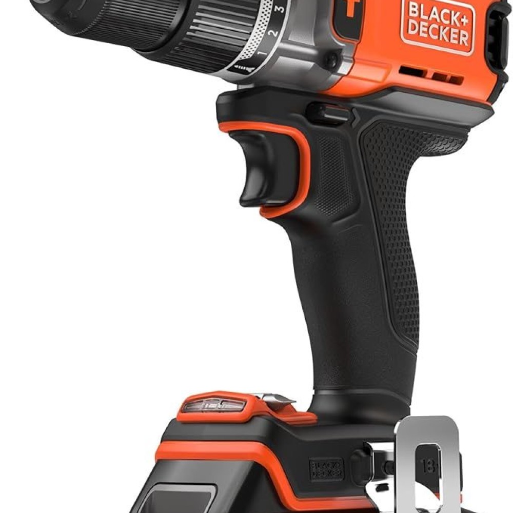 Black+Decker BCD383D1XK-QW 18V POWERCONNECT Kablosuz Darbeli Matkap