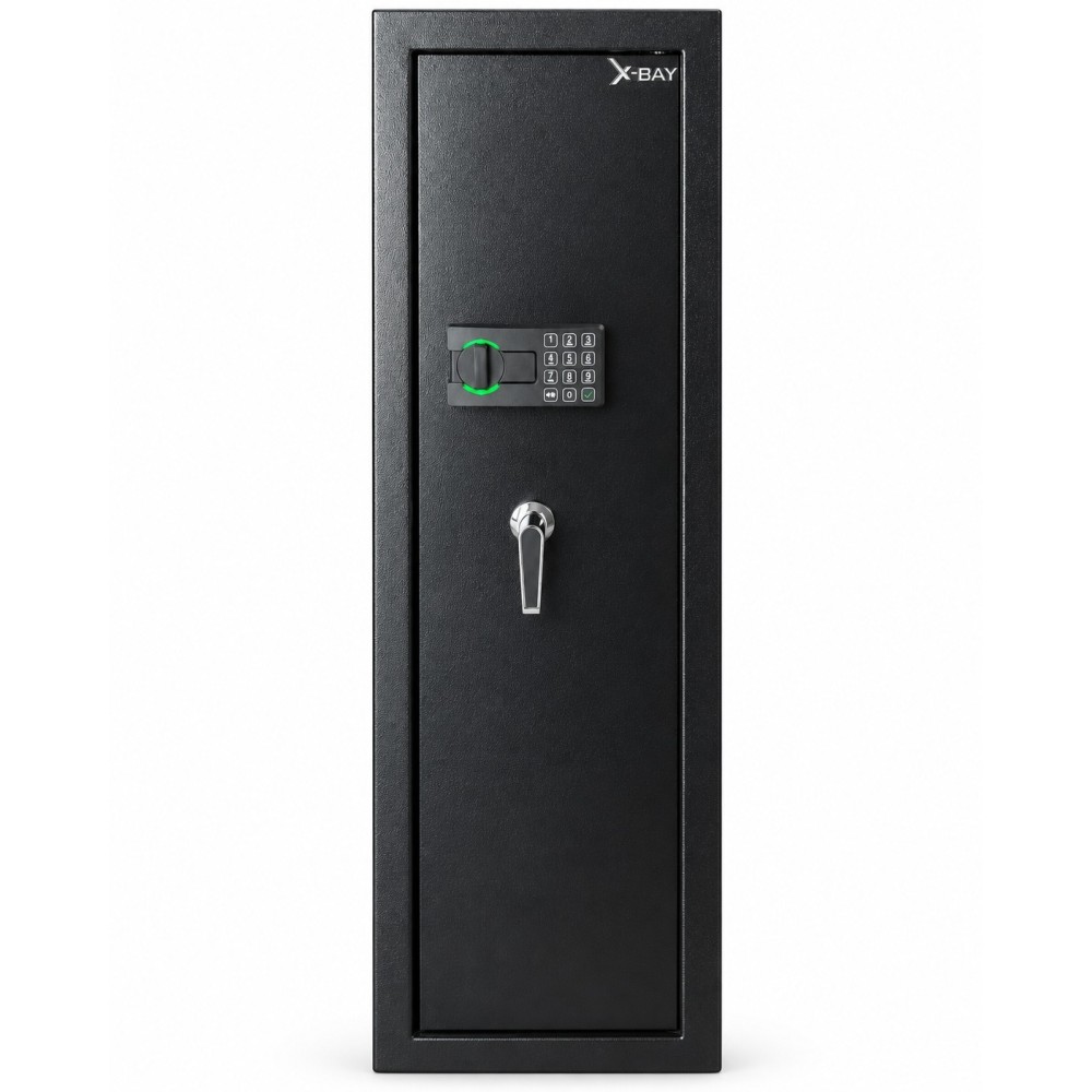 X-Bay XB-1450 Dijital Şifreli 5 Tüfek Kapasiteli Çelik Tüfek Kasası