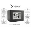 X-BAY XB-1700 ELEKTRONİK DİJİTAL ÇELİK KASA